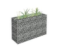vidaXL Gabion haut-plateau Acier galvanisé 90×30×60 cm
