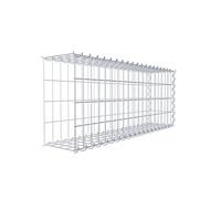 GABIONA Montage-Panier Gabion typ2 100 x 40 x 20 cm, Largeur de Maille 5 x 10 cm, neu