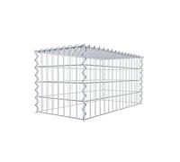 GABIONA Montage-Panier Gabion typ3 80 x 40 x 40 cm, Largeur de Maille 5 x 10 cm, neu