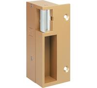 2120A Gâche électrique 12V 2 temps pour serrures multipoints aluminium 120x52x50 mm assorti