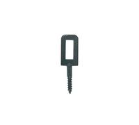Gâche à visser arrêt à paillette 6x35mm époxy noir - - 9202063