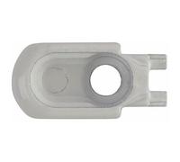 Gâche antidégondage pour ferrures coulissantes simples pvc - E-18196-00-0-7 FERCO