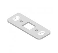 Gâche basse plate inox - pour crémone pompier - 65 x 25 mm LA CROISÉE DS