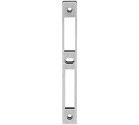 Gâche centrale inox Metalux plate