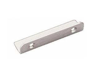 Gâche coudée pour serrure de meuble - 67x15mm - 2 pièces BRICOZOR