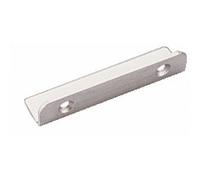 Gâche coudée pour serrure de meuble - 67x15mm - 50 pièces BRICOZOR
