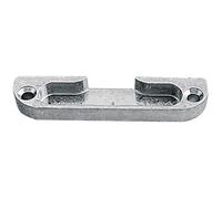 Gâche de galet à défoncer pour têtière de 18 mm Europa et Euromatic pour crémone à larder pour menuiserie bois Ferco Gu