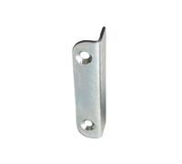 Gâche de serrure coudée n°1 dimension 62x12,5mm acier zingué - - J501662