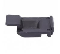 Gâche de Serrure de Porte 4 Pièces pour W123 1979-1986, Kit de Gâche de Serrure de Porte en Caoutchouc Remplacement Résistant à L'abrasion pour W126 1979-1991