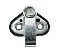 Gâche de serrure de porte arrière pour Iveco Daily 2006-2014 Kit | Matériau ABS de haute qualité, finition argentée, résistant à la chaleur, anti-vieillissement, résistant à la pression pour