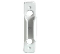 Gâche de verrouillage blanc PVC hauteur 110mm largeur 530mm FERCO E 13880 00 0 7