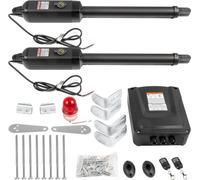 Gâche double pivotante - Gâche automatique jusqu'à 300 kg et 2,74 m - Entraînement de porte automatique 50 W AC avec télécommande complète - Gâche double 16 mm/s