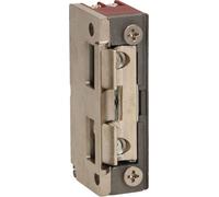Gâche électrique 12V AC droite/gauche MINI réversible avec pièce de guidage Serrure électrique Gâche électrique