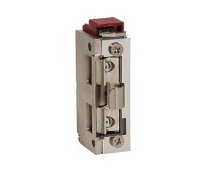 Gâche électrique 12V droite/gauche MINI réversible avec pièce de guidage Alarme d'ouverture de porte Serrure électrique