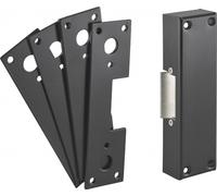 Gâche électrique à rupture pour serrure anti-panique, réversible, 12V, noir - THIRARD