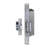 Gâche électrique anti-panique 24V série 331 RRAKRR DIN droite + contre-partie 807 EFF-EFF 3314SET1116-F95