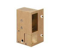 Gâche électrique - en applique - à émission - gauche - bronze - 1 MÉTALUX