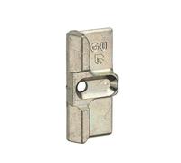 FERCO by THIRARD - Gâche galet latéral pour fenêtre, 43x20mm, Fenster-Unijet, E-19550-32-0-1