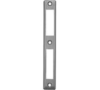 Gâche inox pour serrures multipoints à pêne dormant 4106 6 5 mm COF CAL 3P METALUX F141060000