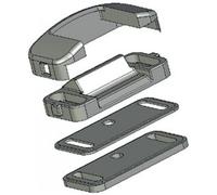 Gâche Isy pour profil aluminium pour recouvrement de 0 à 13 mm JPM