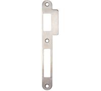 Gâche plate inox - Pêne dormant 1/2 tour - Serrure T4130 - Tesa