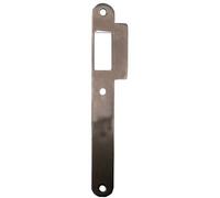Gâche plate inox - Pêne dormant 1/2 tour - Serrure T4130 - Tesa