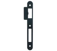 Gâche plate MARQUES pour coffre 725 - Double empennage - Laqué noir - 1725H00015