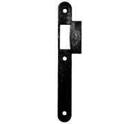 Gâche plate PIXELLE PX5000 bout rond noire - - GP2000-02-0J