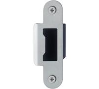 Gâche plate pour serrure tubulaire HCS Paris - H92 x 32 mm - inox brut HOPPE