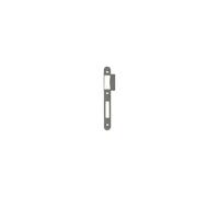 Gâche plate S D451/453/455 bout rond double empennage finition inox - VACHETTE - 19800000