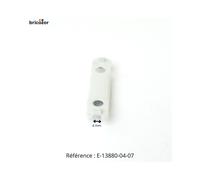 Gâche pour coulissant simple de menuiserie pvc - E 13880.04.0.7 FERCO