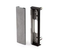 Locinox SAKLALUMQF2 Plaque de verrouillage pour serrure à grille LAKQ Acier inoxydable Aluminium silberfärbig