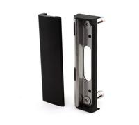 Gâche pour serrure à profil carré LAKQ 40 noir LOCINOX