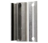 Gâche pour serrure à profil rond - LAKQ 40 vert LOCINOX