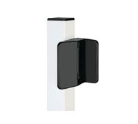 Gâche en polyamide noire pour serrure de piscine Twist 40 profil carré LOCINOX
