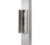 Gâche pour serrure de portail LAKQ 40, profil carré à partir de 40 mm, coloris vert