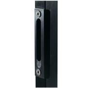 Gâche pour serrure style fer forgé - LOCINOX - Profil carré 40mm noir