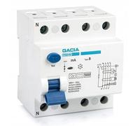 Gacia - Disjoncteur différentiel - Pour convertisseur électronique de puissance - Sécurité de l'installation électrique - PR8HM - Type B - 40 A - 100 mA - 10 kA