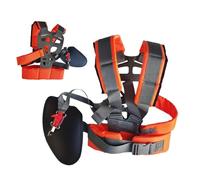 Gacqpli Harnais pour débroussailleuse | Ergonomique | Sangle d'épaule et Ceinture rembourrée | pour Propriétaires Paysagistes Entretien Pelouse Terrains Ruraux Aménagement Commercial Foresterie
