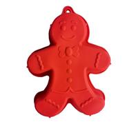 Gacqpli Moule À Gâteau En Silicone Pour Bonhomme En Pain D'épices, Moule À Gâteau 3D En Forme De Bonhomme En Pain D'épices De Noël, Moules En Silicone Antiadhésifs Pour Mousses, Muffins Et Chocolats