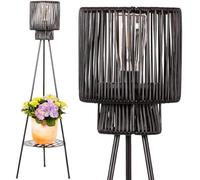 Gadgy Lampadaire Solaire Extérieur avec Support Plante IP44