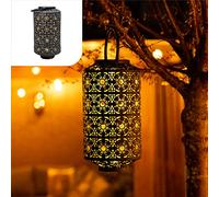 Gadgy Solarlaterne für außen Garten XL - Wasserdichte Orientalische Laterne - Solarlampe für außen tisch für nachhaltige Beleuchtung - Solar Laterne - Garten Deko Outdoor