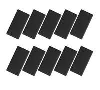 Gadpiparty 10 Pièces Cache D'extrémité en Plastique Noir pour Profilé Aluminium 30x60mm, Ajustement Précis et Installation Affleurante, pour Atelier et Usine