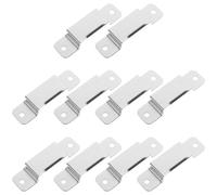 Gadpiparty 10pcs Porte-mètre Ruban en Fer Convexe pour Ceinture, Clip Robuste Réutilisable, Support Portable pour Outils et Bricolage