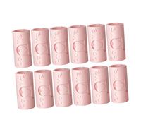 Gadpiparty 12 pièces Pince Housse Couette Rose Clips Antidérapants sans Aiguille pour Fixer Draps et Couettes Tendeur de Draps Léger et Compact pour Maintien Sécurisé et Protection des