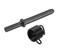 Gadpiparty 1ensemble Kit Marteau Pneumatique Robuste pour Rivets Solides et Semi-creux Outil Alliage Acier pour Rivetage Industriel Tête Marteau Clou Riveteuse Polyvalente
