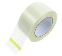Gadpiparty 1rouleau Ruban Adhésif de Réparation Fibre de Verre Résistant à Eau pour Tente Bâche Toile Tendue Extérieur Bande Adhésive Forte Haute Viscosité sans Trace