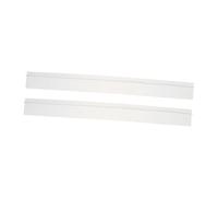 Gadpiparty 2 pièces Bande Étanchéité Silicone pour Cuisinière Protection Anti-éclaboussures et Anti-saleté pour Fente Entre Plaque de Cuisson et Plan de Travail Flexible et Résistante