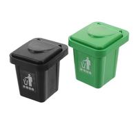 Gadpiparty 2 Pièces Cendrier Mural Créatif avec Couvercle en Acier Inoxydable, Liner Amovible, Design Compact pour Toilettes et Espaces Publics, Facile à Nettoyer et Anti-Cendres Volantes