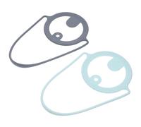 Gadpiparty 2 Pièces Manchon de Tasse en Silicone Portable pour Café et Thé | Transport à Main, Usage Boisson, pour Tasses Café et Thé au Lait, Style Simple et Décoratif Couleur Aléatoire